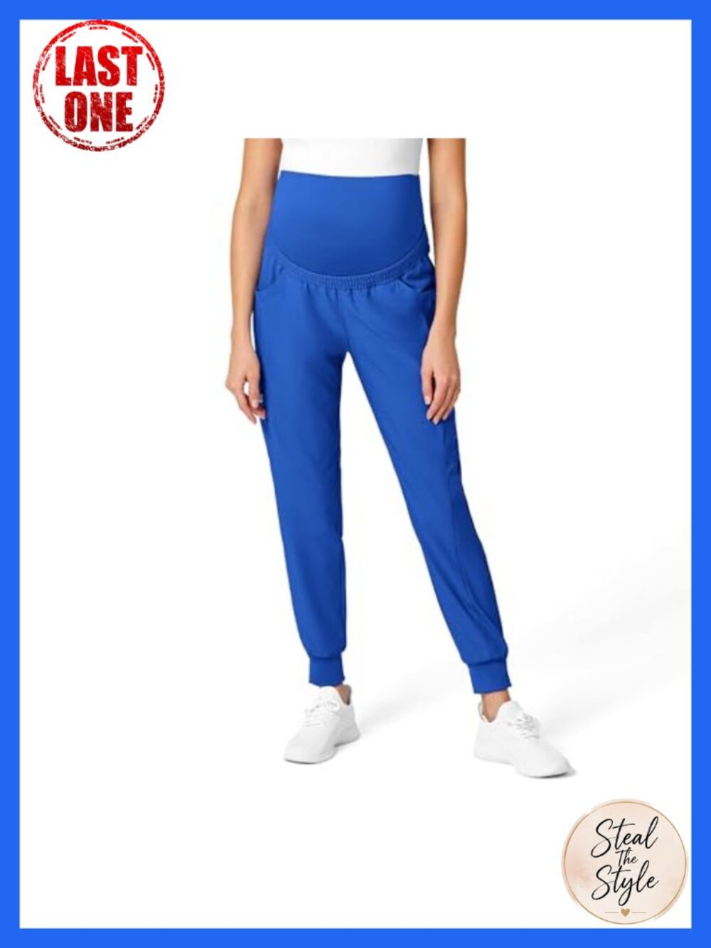 Maternity Jogger Scrub Pant 7-Pocket Jogger Medical Uniform